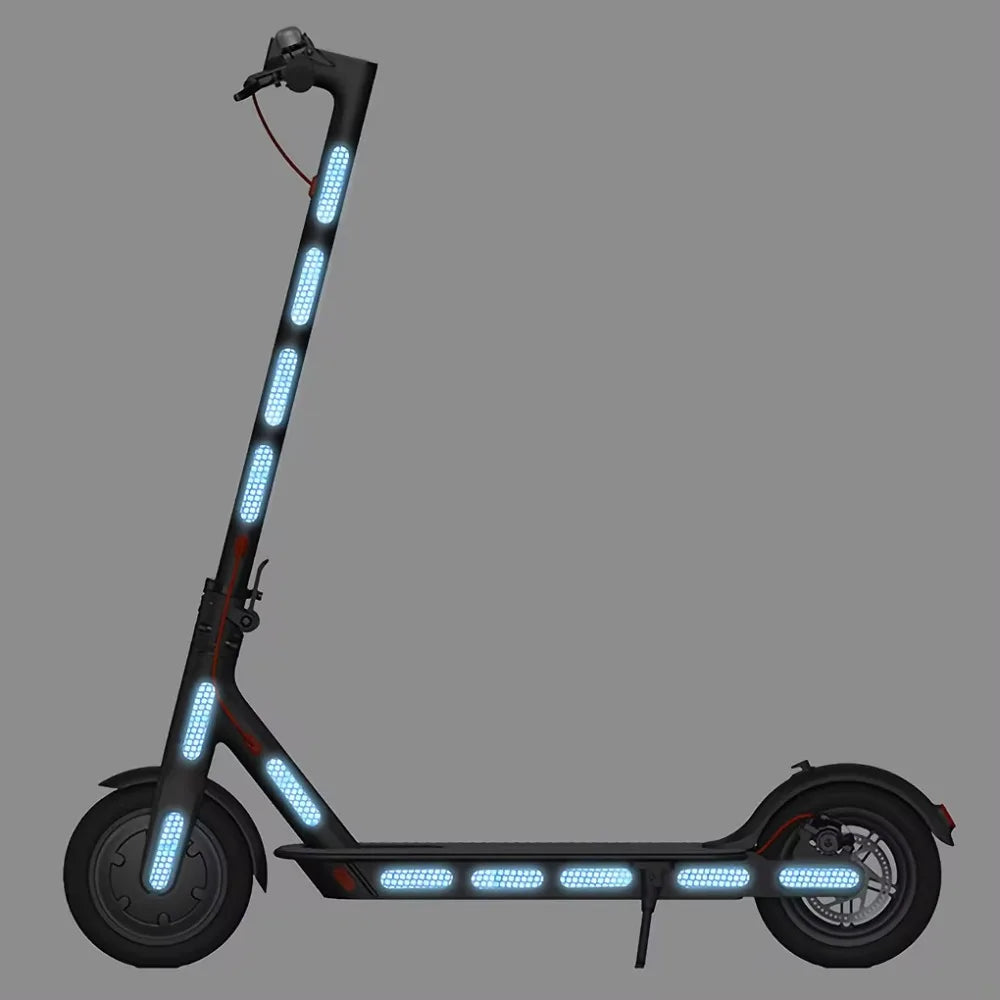 Premium Reflektionsstreifen für E-Scooter – Maximale Sichtbarkeit bei Nacht